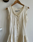 Vintage 80s Cotton Tiered Sundress