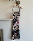 Vintage Y2K Roberto Cavalli Floral Backless Dress