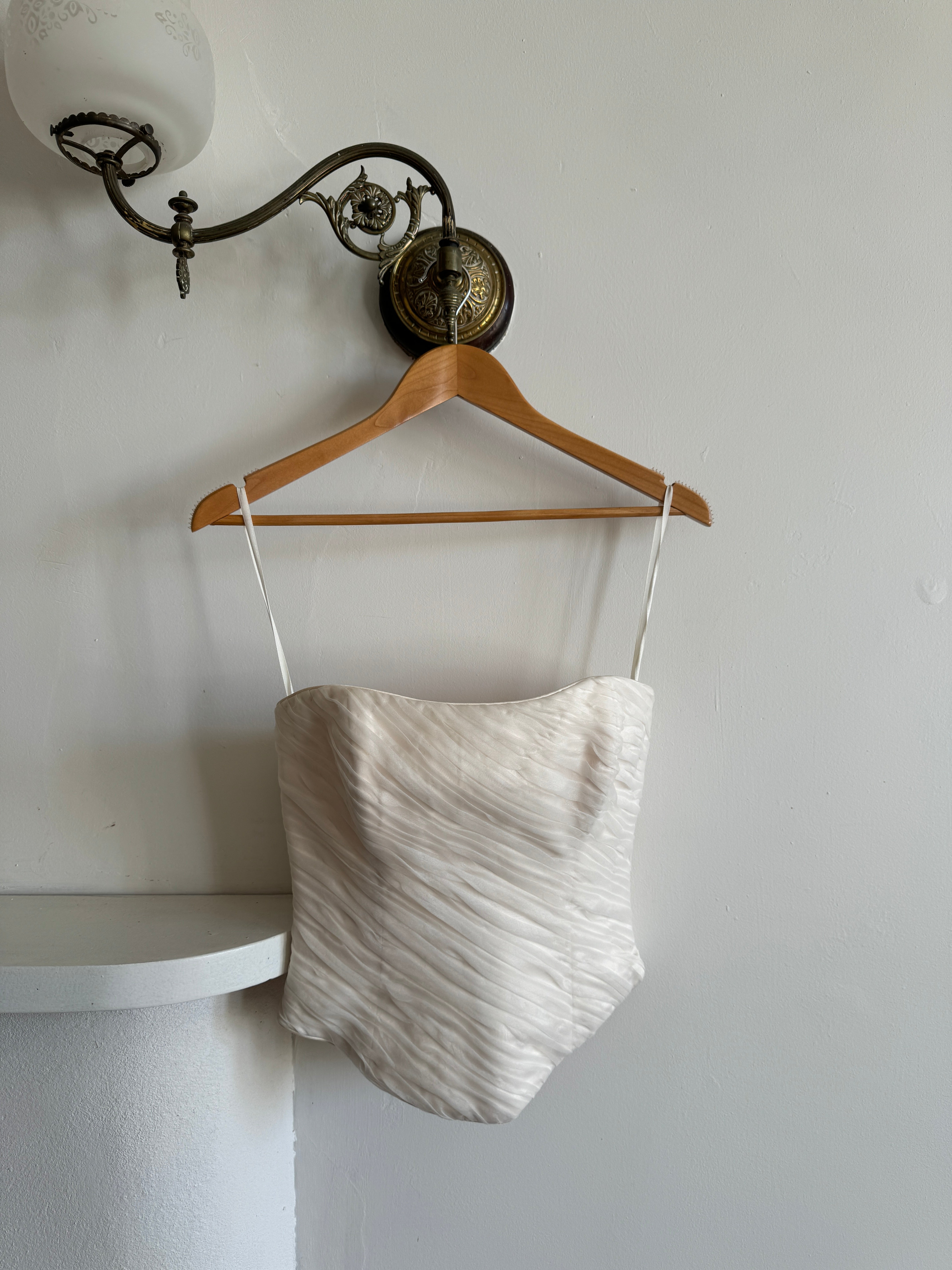 Vintage Organza Bridal Bustier