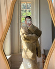 Vintage Rare Shearling Patchwork Jacket
