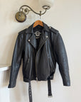 Vintage 90s Australian Made Leather Biker Jacket