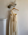 Vintage Y2K Pure Silk Chiffon Grecian Gown