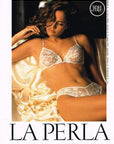 Vintage 90s La Perla Cream Lingerie Set With Original Tags