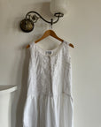 Vintage 90s Cotton Broderie Anglaise Sundress