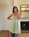 Vintage 50s Mint Negligee A-Line Mini Slip