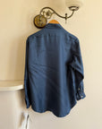 Vintage 90s Ralph Lauren Silk Shirt Teal