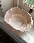 Vintage 1960s Ostrich feather Pillbox Bridal Hat