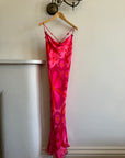 Vintage Y2K Jenny Packham London Pure Silk Slip Dress Sunset