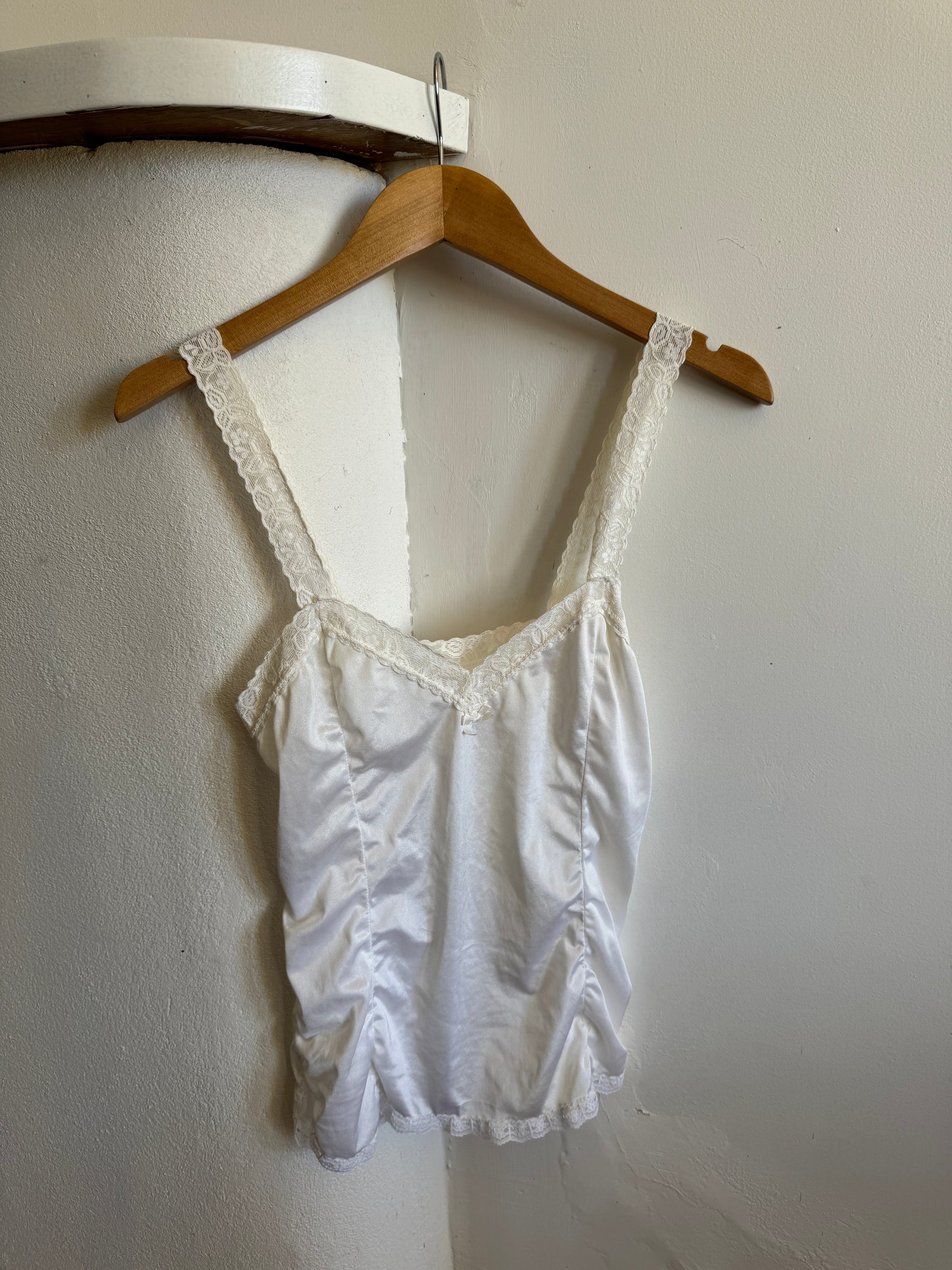 Vintage Ivory Lace Cami