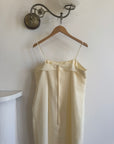 Vintage 90s Embroidered Column Wedding Dress