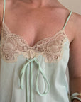 Vintage 50s Mint Negligee A-Line Mini Slip