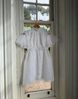 Vintage 60s Babydoll Micro Mod Bridal Mini