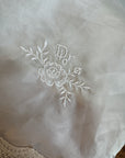 Vintage Christian Dior Lace Embroidered Camisole Ivory