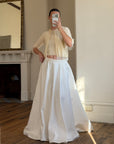 Vintage 60s Merino Wool Beaded Fringe Cardi and Tank Set