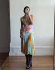 Vintage 90s Italian Slip Sundress Multi