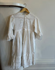 Vintage Edwardian Cotton Broderie Anglaise Tunic