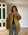 Vintage Rare Shearling Patchwork Jacket