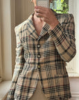 Vintage Emanuel Ungaro Tweed Tailored Blazer