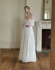 Vintage 70s Australian Made Billow Sleeve Wedding Dress