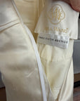 Vintage Y2K Vera Wang Silk Pleated Wedding Gown