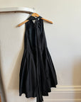 Vintage Carla Zampatti Silk Halter Mini Dress