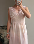 Vintage 60s Sheer Scalloped Slip Nightie