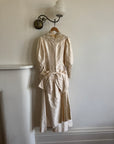 Vintage 60s Pure Silk Poet Wedding Dress