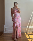 Vintage Y2K Fairy Floss Embellished Ruffle Gown