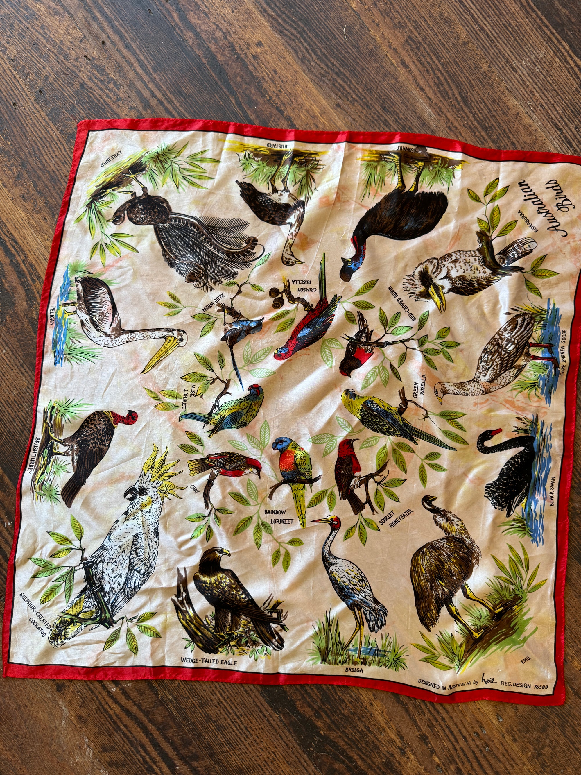 Vintage Australiana Scarf