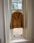 Vintage 70s Honey Caramel Fur jacket