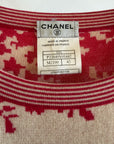 Vintage 2003 Chanel Fringed Knit Mini Dress