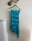 Vintage Y2K Holiday Fairy Dress Ocean