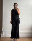 Vintage Mesh Rhinestone Multi Bead Starry Sky Tank