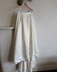 Vintage 90s Satin Princess Bridal Skirt