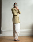 Vintage 90s Tailored Camel Longline Blazer