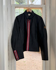 Vintage 90s Diesel Leather Zip Biker Jacket