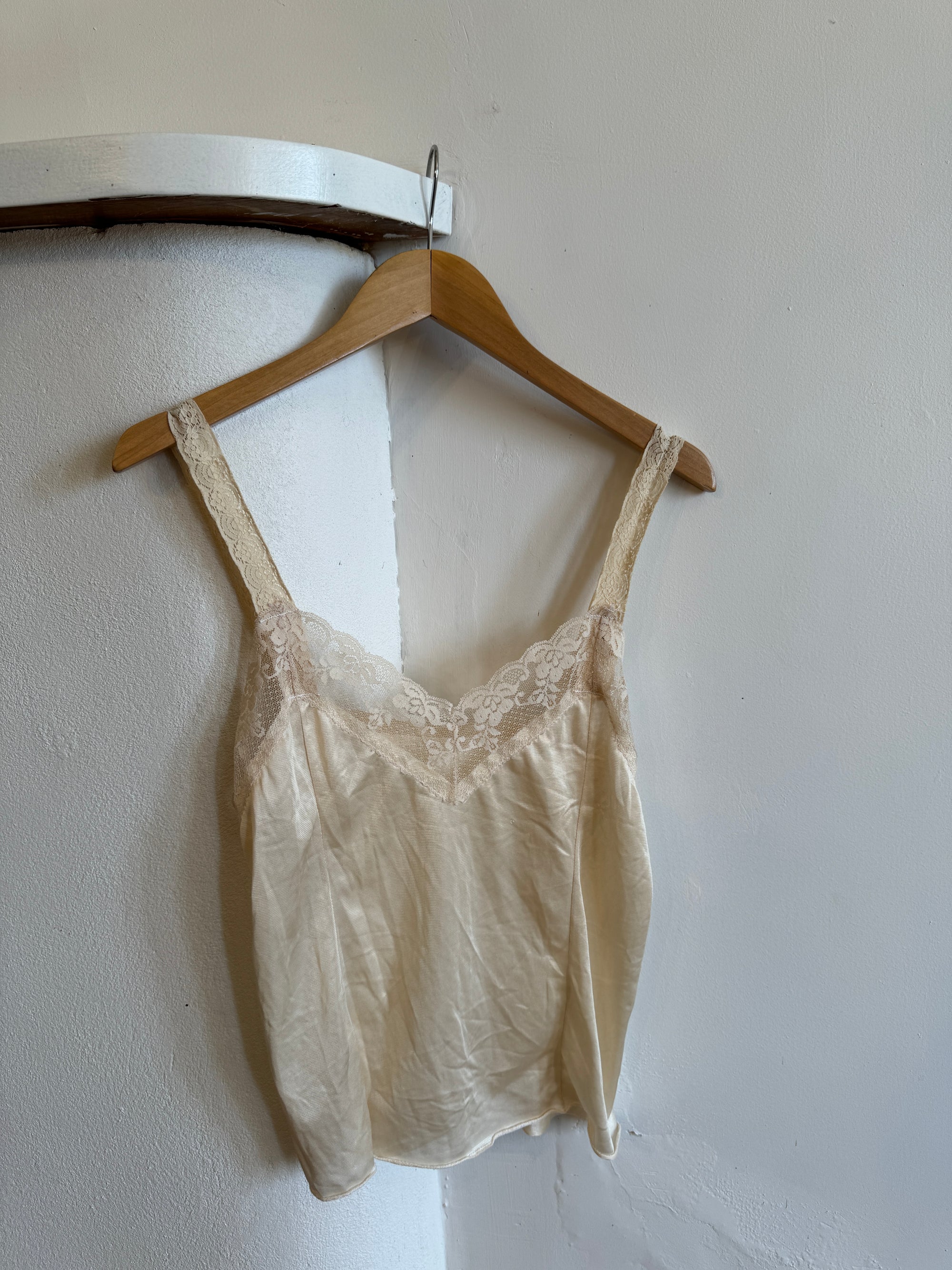 Vintage Creme Brulee Lace Cami