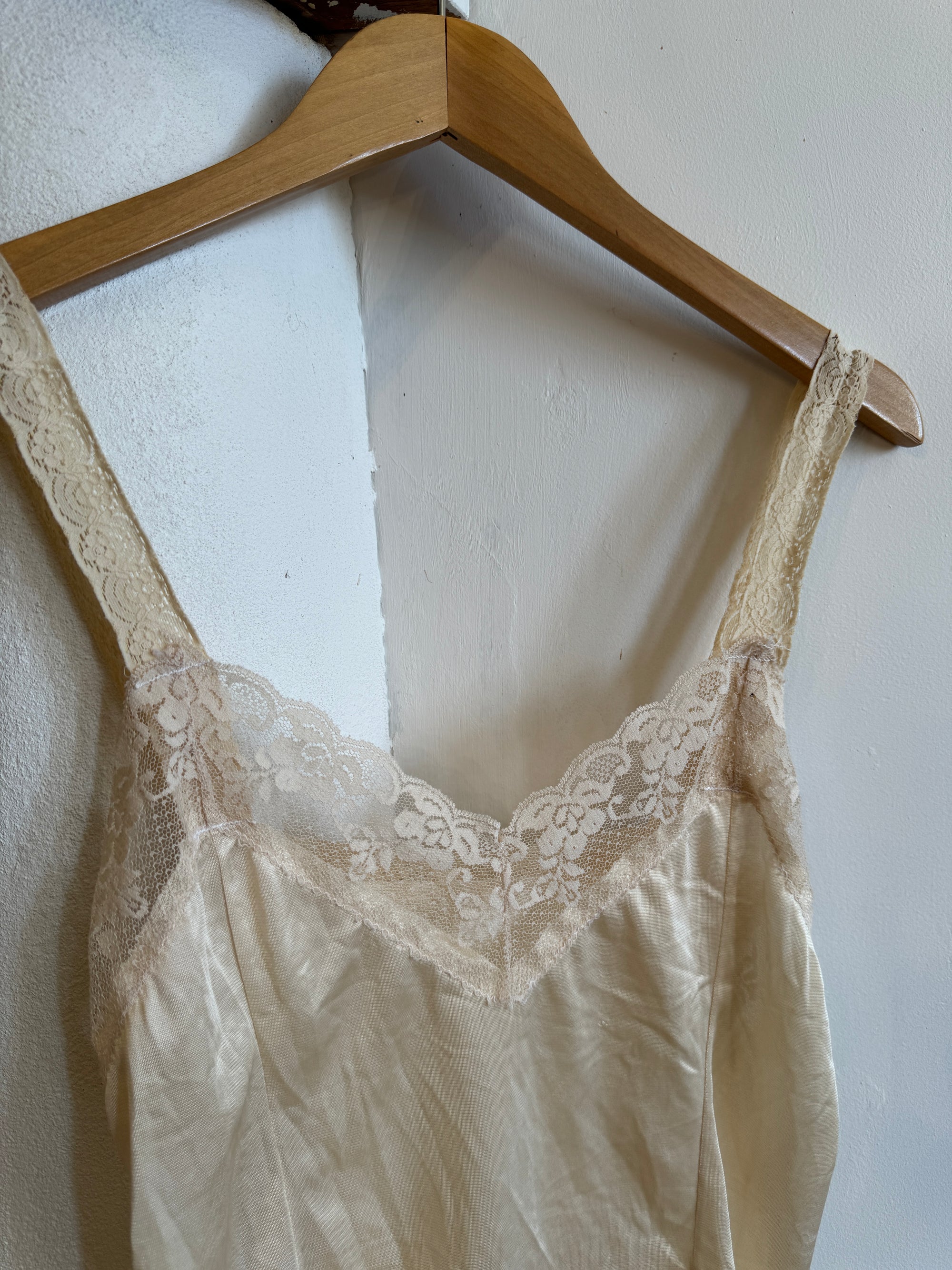 Vintage Creme Brulee Lace Cami