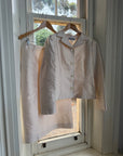 Vintage 90s Dolce & Gabbana Ivory Silk Shantung Two-Piece Bridal Suit