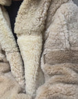 Vintage Rare Shearling Patchwork Jacket