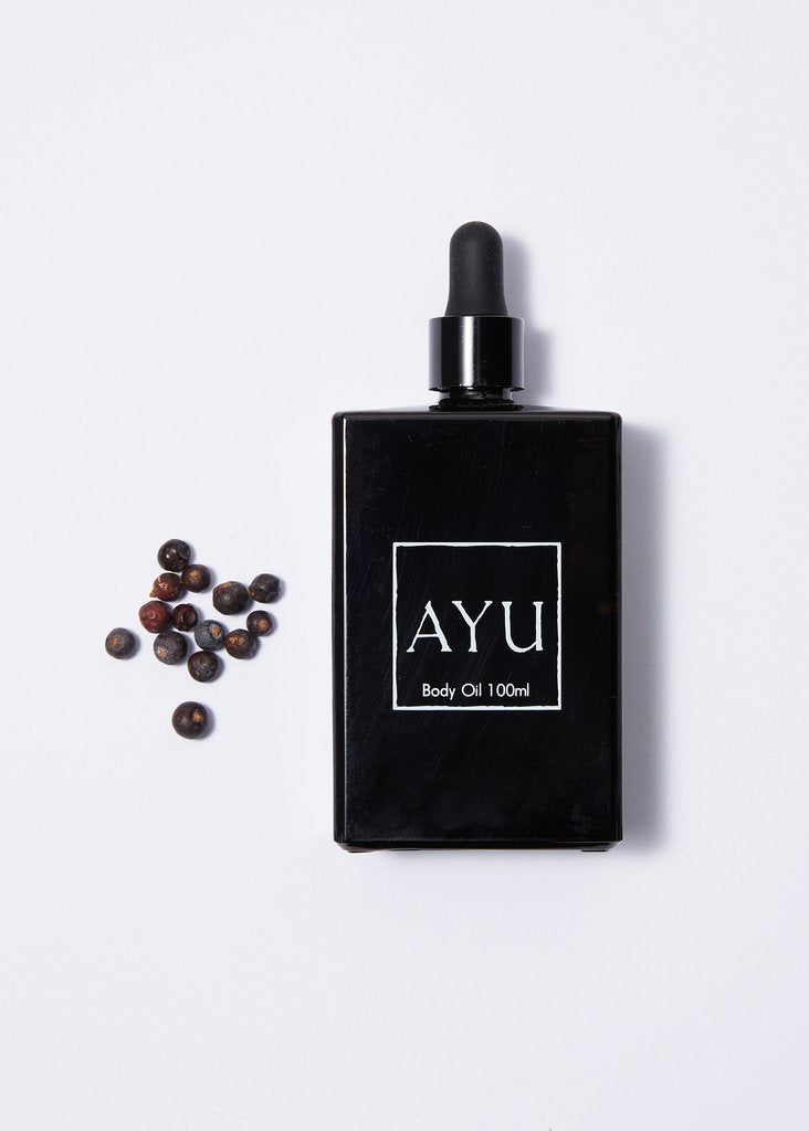 AYU Juniper Berry, Petitgrain &amp; Vetiver Body Oil
