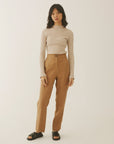 Jillian Boustred Tailor Trousers Camel