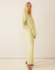 Jillian Boustred Darcey Oversized Blazer Mint Twill