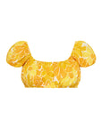 Faithfull Harlow Top Canaria Floral Marigold