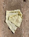 Harlow Linen Bandana Lemon