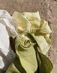 Harlow Linen Bandana Lemon