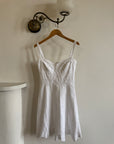 Vintage Y2K Collette Dinnigan Broderie Anglaise Mini Dress