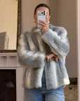 Vintage 60s Faux Fur Arctic Jacket