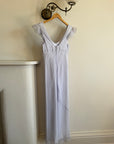 Vintage Y2K Lavender Bias Cut Dress