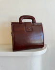 Vintage Leather Petite Briefcase